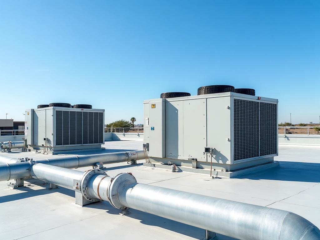 Commercial HVAC rooftop units